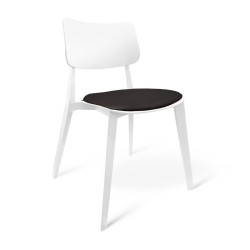 Стул пластиковый полумягкий SHT-S110-CN