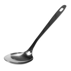 ЛОЖКА ГАРНИРНАЯ нерж.ручка 20см ''Luxstahl''[C4-06]