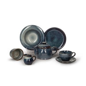 Сервиз "Синий градиент" 27 предметов