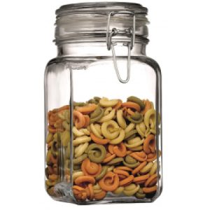 БАНКА с бугельным замком 1300мл с крышкой Кремлин [97628/b]