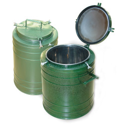 ТЕРМОС армейский 36л нерж. d=39cм h=61-65cм Т-36