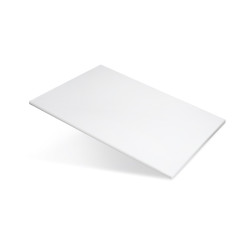 ДОСКА РАЗДЕЛОЧНАЯ 500х350х8 белая пластик