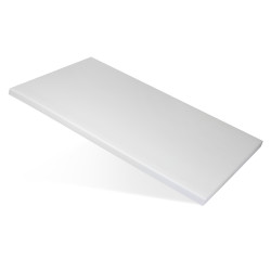 ДОСКА РАЗДЕЛОЧНАЯ 600х400х18 белая пластик