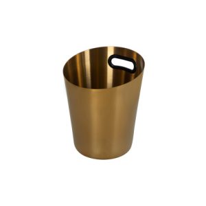 ВЕДРО для шампанского d=18,5/13.5 см h=21,5см нерж/золото [FQ-CB-011]