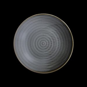 ТАРЕЛКА для пасты 10" 255мм 1650 мл, серый "Corone Urbano" [11018cem]
