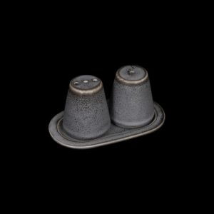 НАБОР ДЛЯ СПЕЦИЙ 2 пр. на подставке, серый "Corone Urbano" [V7-SPcem]