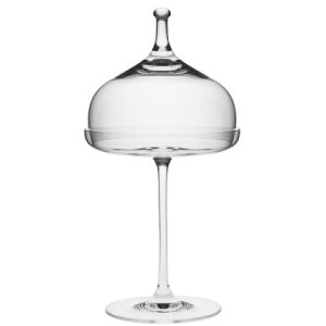 Подставка с крышкой для десертов/закусок «Эссеншл» 120 мм хрустальное стекло [03080957,7048B0012]