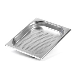 ГАСТРОЕМКОСТЬ перфорированная 3мм 1/2х1,5'' 327х265х40 Luxstahl