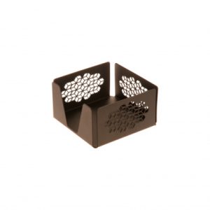 Салфетница ажурная 130х130х70 мм бронза Luxstahl