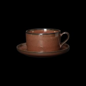 ЧАЙНАЯ ПАРА 280мл, красный "Corone Carmen" [HD012575/HD012576]