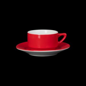 КОФЕЙНАЯ ПАРА 100мл, красный "Corone Gusto" [7919/7920]