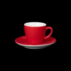 КОФЕЙНАЯ ПАРА 90мл, красный "Corone Gusto" [4626/4627]