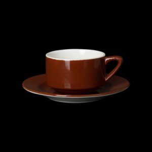 КОФЕЙНАЯ ПАРА 190мл, коричневый "Corone Gusto" [7921/7922]