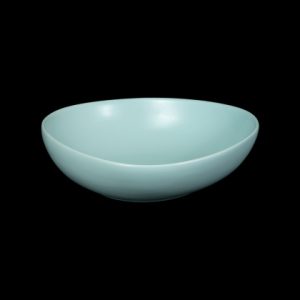 САЛАТНИК фигурный 9''х8" 230х220мм 1250мл, бирюзовый "Cuong Phat Acquamarina" [04727-12]