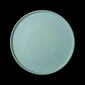 ТАРЕЛКА с бортом 10'' 260мм, бирюзовый "Cuong Phat Acquamarina" [04566-11]