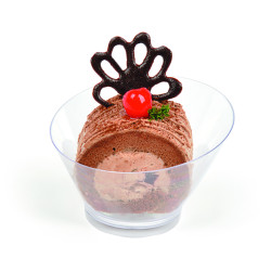 Фуршетный пластик d=105 мм, h=70 мм, 200 мл, 10 шт