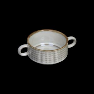 БУЛЬОННАЯ ЧАШКА 6" 100мм 280мл, бежевый "Corone Alveare" [HS179490]