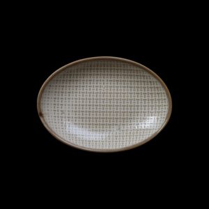 БЛЮДО овальное малое 5" 125х90мм, бежевый ''Corone Alveare'' [HS179477]