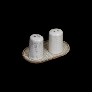 НАБОР ДЛЯ СПЕЦИЙ 2 пр. на подставке, бежевый "Corone Alveare" [HS179481,HS179502,HS179480]