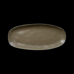 БЛЮДО овальное 10" 275х120мм, серо-зеленый "Corone Sacramento" [HS169608]