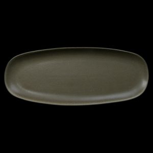 БЛЮДО овальное 14" 365х140мм, серо-зеленый "Corone Sacramento" [HS169609]