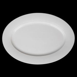 БЛЮДО овальное 14" 360х255мм, белый "Corone Rosenthal" [LG037]