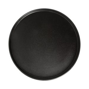 ТАРЕЛКА мелкая с бортом 11" 285мм, черный "Corone Bushido" [24092]