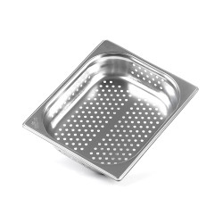 ГАСТРОЕМКОСТЬ перфорированная 5мм 1/2х2,5'' 327х265х65 Luxstahl