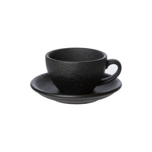 ЧАЙНАЯ ПАРА 200мл, черный "Corone Grafica" [XSY297,XSY298]