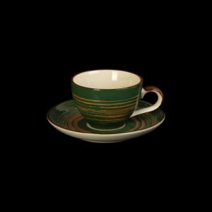 ЧАЙНАЯ ПАРА 240мл, слоновая кость+ зеленый "China Town" [HM34F4200A]