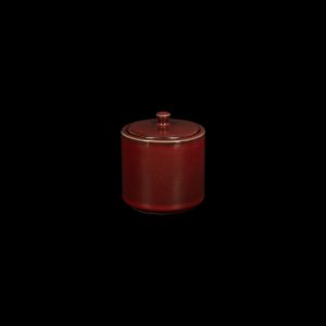 САХАРНИЦА с крышкой 250мл, красный "Corone Cocorita" [XSY2337]