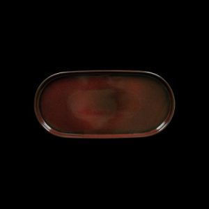 БЛЮДО овальное 12" 310х155мм, красный "Corone Cocorita" [TTSY1305]