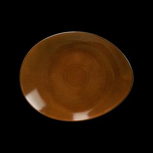 ТАРЕЛКА фигурная 14'' 360мм, оранжевый "Corone Cocorita" [XSY2254]