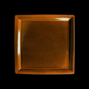 ТАРЕЛКА квадратная с бортами 12'' 310мм, оранжевый "Corone Cocorita" [XSY2263]