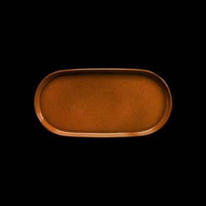 БЛЮДО овальное 12" 310х155мм, оранжевый "Corone Cocorita" [TTSY1325]