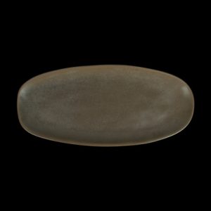 БЛЮДО овальное 11" 268х123мм, серый "Corone Luminare" [HS103035]