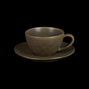 ЧАЙНАЯ ПАРА 225мл, серый "Corone Luminare" [HS103047]