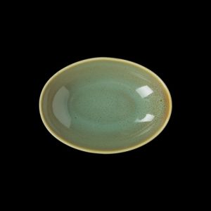 БЛЮДО овальное 5,75" 143х103мм, зеленый "Corone Primavera" [HS167018]