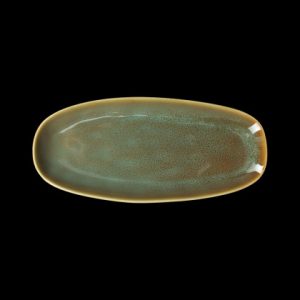 БЛЮДО фигурное 10" 270х120мм, зеленый "Corone Primavera" [HS600113]