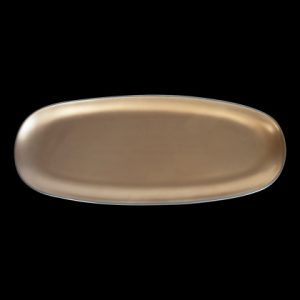 БЛЮДО овальное 14" 355х143мм, медный "Corone Luminare" [HS207541]