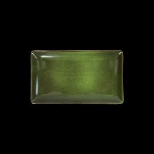 БЛЮДО прямоугольное 9" 230х135х20мм, зеленый "Corone Cocorita" [XSY2175]
