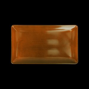 БЛЮДО прямоугольное 13" 330х195х25мм, оранжевый "Corone Cocorita" [XSY2143]