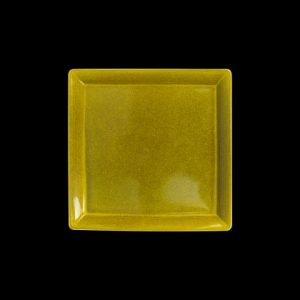 ТАРЕЛКА квадратная с бортами 9'' 220мм, желтый "Corone Cocorita" [XSY2256]
