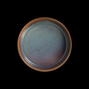 ТАРЕЛКА глубокая с высокими бортами 8,25'' 212мм, сине-коричневый "Corone Terra" [11109]
