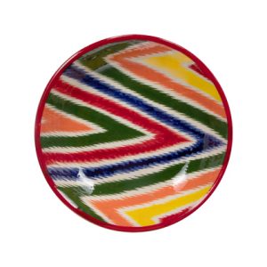 Тарелка, керамика "Атлас",  20 см, глубокая, разноцветная [7003779]