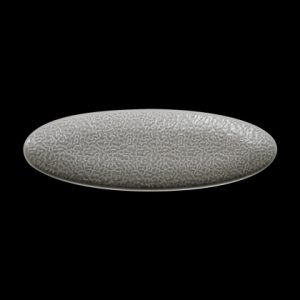 БЛЮДО овальное 14'' 356х114х21мм, серый "Corone Nori" [LQ-QK15295-GRY]