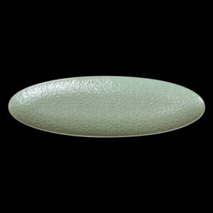 БЛЮДО овальное 17'' 440х140х23мм, зеленый "Corone Nori" [LQ-QK15294-GRE]