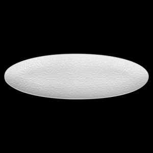 БЛЮДО овальное 17'' 440х140х23мм, белый "Corone Nori" [LQ-QK15294]