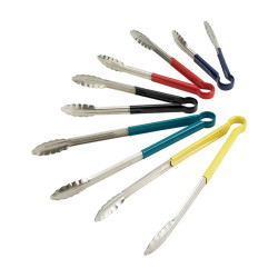 ЩИПЦЫ универсальные металл/силикон 23 см, цвет в ассортименте [30000205, 30000206,30000202,30000204, 30000203, 30000207]