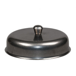 Баранчик-клош d18см h4,5см нерж. винтаж. покрытие [81272041]